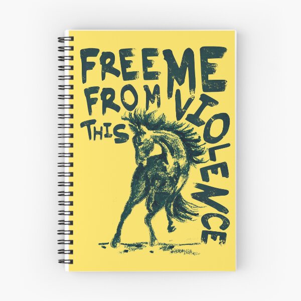 Item preview, Free Me This Violence: Wild Horses run free designed and sold by Pretty Graphic!.
