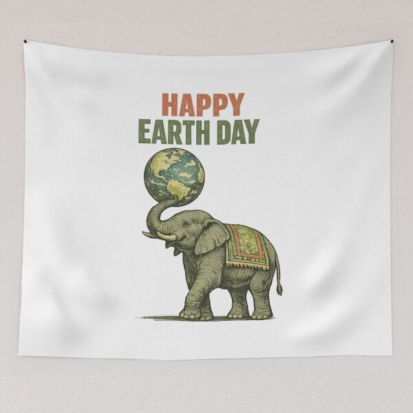 Item preview, Happy Earth Day designed and sold by LuveraxArt.