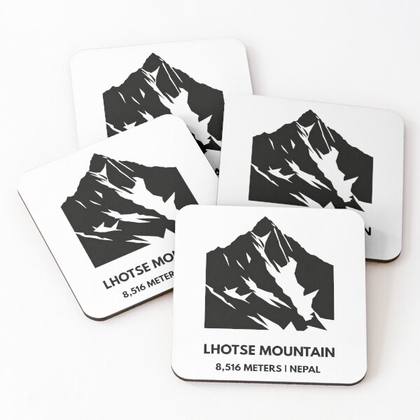 Item preview, Lhotse Summit - Himalayan Giant Minimalist Silhouette designed and sold by Path&Peak.