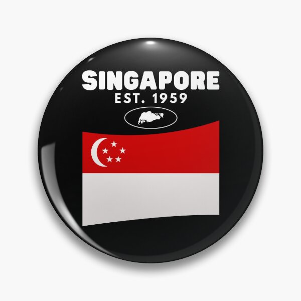 Item preview, Singapore flag designed and sold by Peerless-Prime.