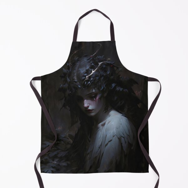 Item preview, Moody Dark Forest Fairy with Thorn Crown designed and sold by DarkHolyQueen.