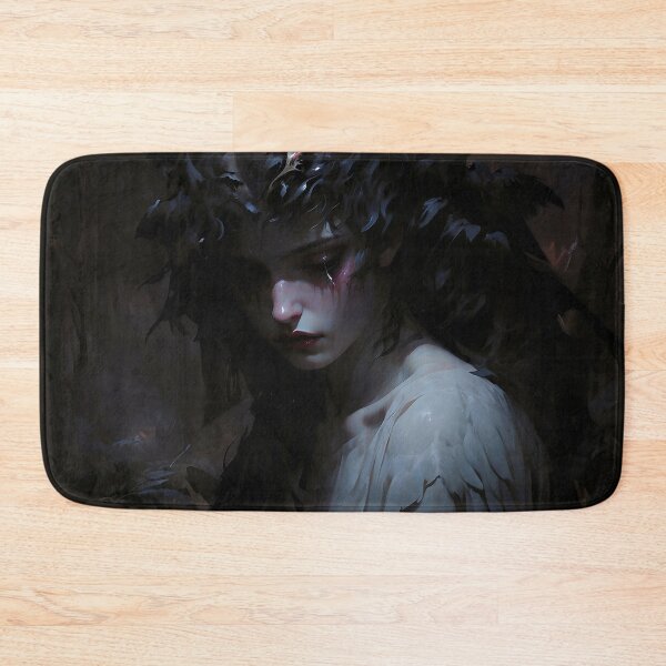 Item preview, Moody Dark Forest Fairy with Thorn Crown designed and sold by DarkHolyQueen.