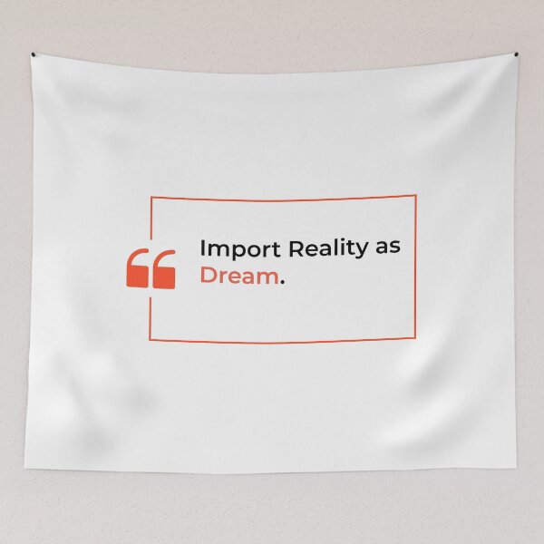 Item preview, Import Reality as Dream Python Coder Aesthetic designed and sold by Amazing-Gadgets.