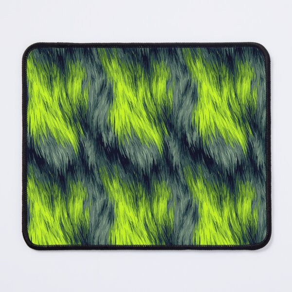 Item preview, Neon Green and Black Faux Fur Texture Pattern designed and sold by Piotrek0001.