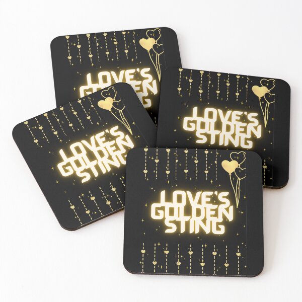 Item preview, Black and golden themes aesthetic quote on love designed and sold by V_SHOPEE.