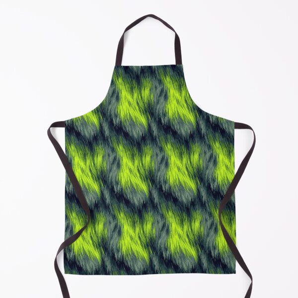 Item preview, Neon Green and Black Faux Fur Texture Pattern designed and sold by Piotrek0001.