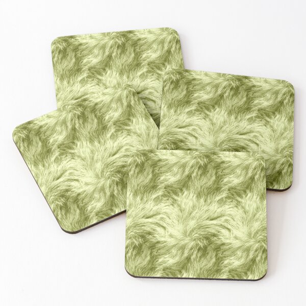 Item preview, Light Lime Green Fluffy Fur Texture Pattern designed and sold by Piotrek0001.