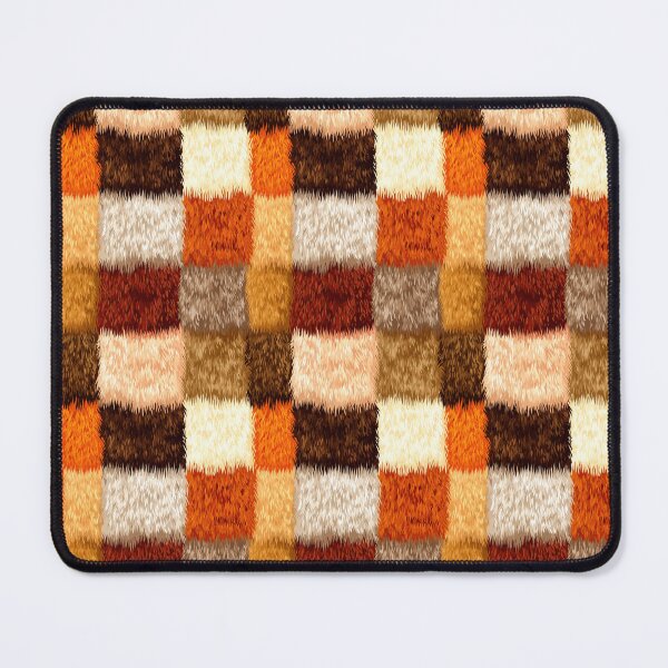Item preview, Brown and Orange Checkerboard Fur Pattern designed and sold by Piotrek0001.