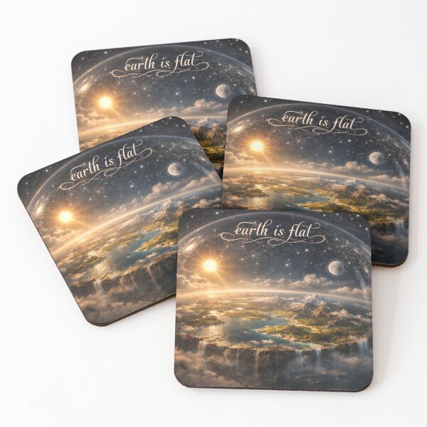 Item preview, Flat Earth 2 designed and sold by Kikibou.