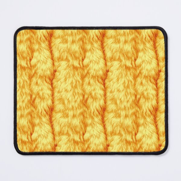 Item preview, Bright Golden Yellow Fluffy Fur Texture Pattern designed and sold by Piotrek0001.