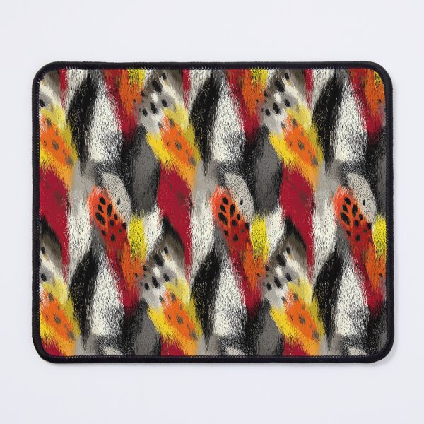 Item preview, Colorful Abstract Calico Faux Fur Texture Pattern designed and sold by Piotrek0001.