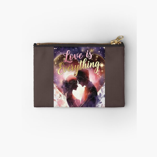 Item preview, Love is Everything Cosmic Silhouette Heart designed and sold by HALYNA070824.