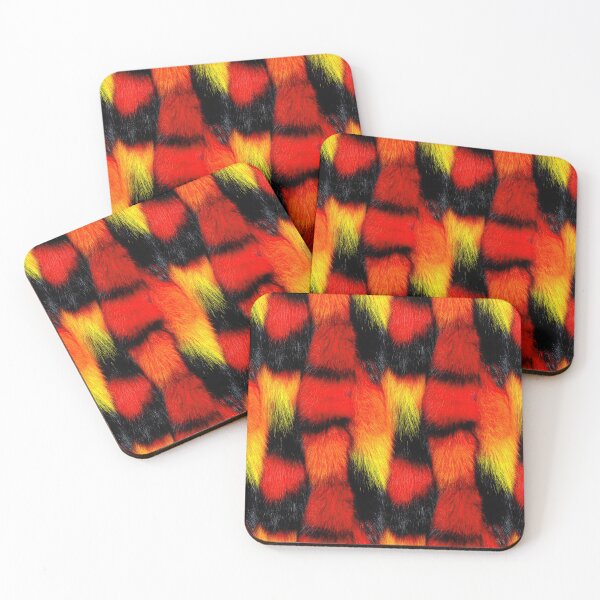 Item preview, Abstract Red and Orange Tiger Fur Pattern designed and sold by Piotrek0001.