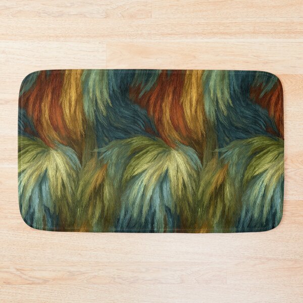 Item preview, Earthy Green and Brown Patchwork Fur Pattern designed and sold by Piotrek0001.