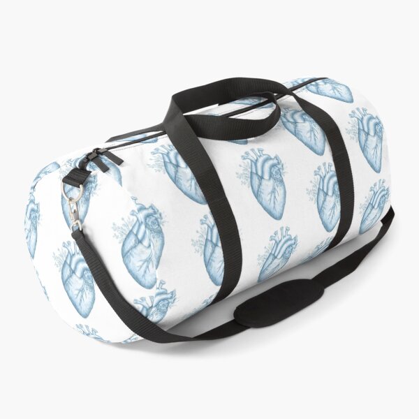Item preview,  Blue anatomy, flowers and heart designed and sold by uunaa.