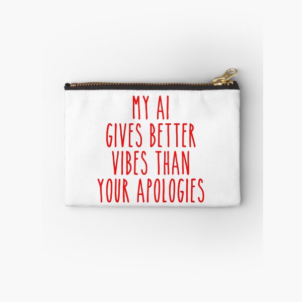 Item preview, Better Vibes AI Advice - Sarcastic Dating Improvement Quote designed and sold by Mdozet.