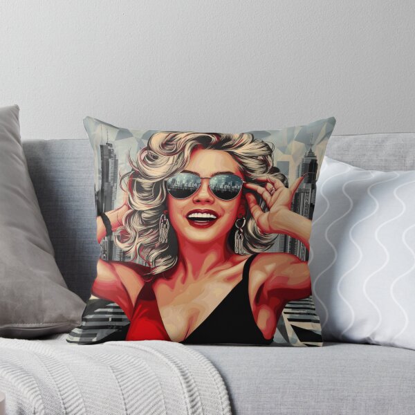 Item preview, Urban Glamour – Woman with Glasses in Pop Art Style designed and sold by Izabela Włodarczyk.