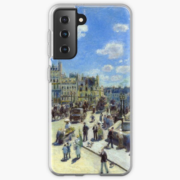 Auguste Renoir Pont Neuf, Paris Samsung Galaxy Soft Case