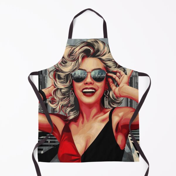 Item preview, Urban Glamour – Woman with Glasses in Pop Art Style designed and sold by Izabela Włodarczyk.
