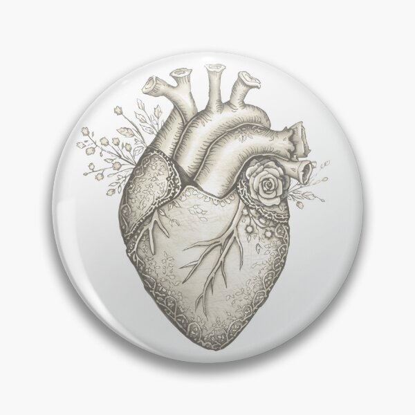 Item preview, Gray anatomy, flowers and heart designed and sold by uunaa.
