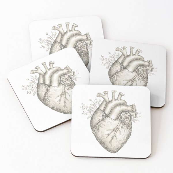 Item preview, Gray anatomy, flowers and heart designed and sold by uunaa.