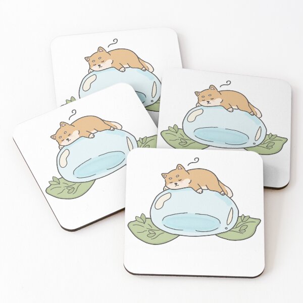 Item preview, Cute Shiba Inu Mizu Shingen Mochi Minimalist Art designed and sold by Minimochi Art.