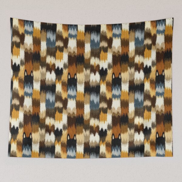 Item preview, Abstract Woodland Animal Shapes Fur Pattern designed and sold by Piotrek0001.