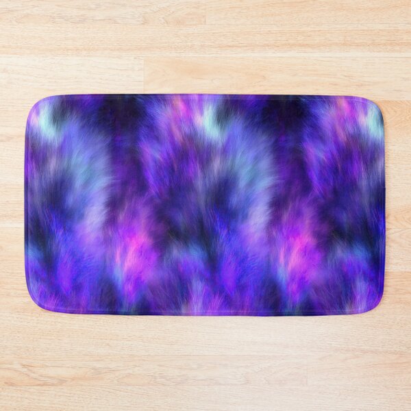 Item preview, Neon Purple Galaxy Faux Fur Texture Pattern designed and sold by Piotrek0001.