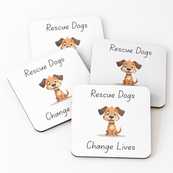Item preview, Rescue Dogs Change Lives designed and sold by RVJdesigns.