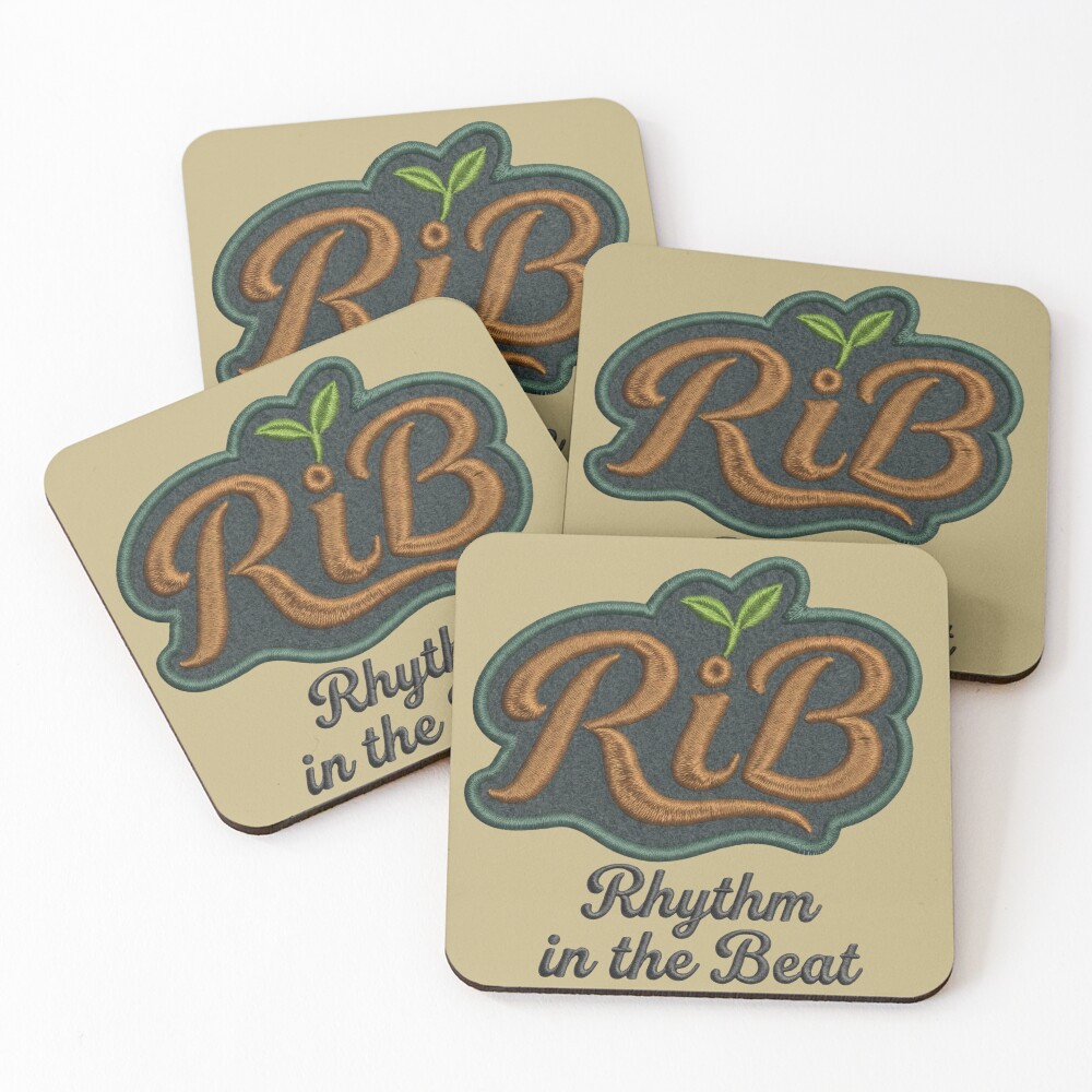 Item preview, Coasters (Set of 4) designed and sold by Rib-Brand.