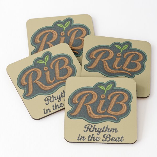 Item preview, Embroidered Patch Style Forest Bronze RiB Logo designed and sold by Rib-Brand.