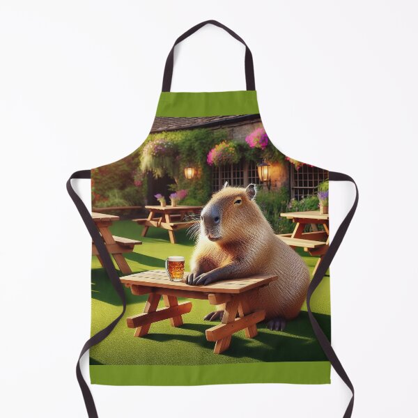 Item preview, Samba the Capybara: The Lady of Leisure at the Pub designed and sold by Sybille-Yates.