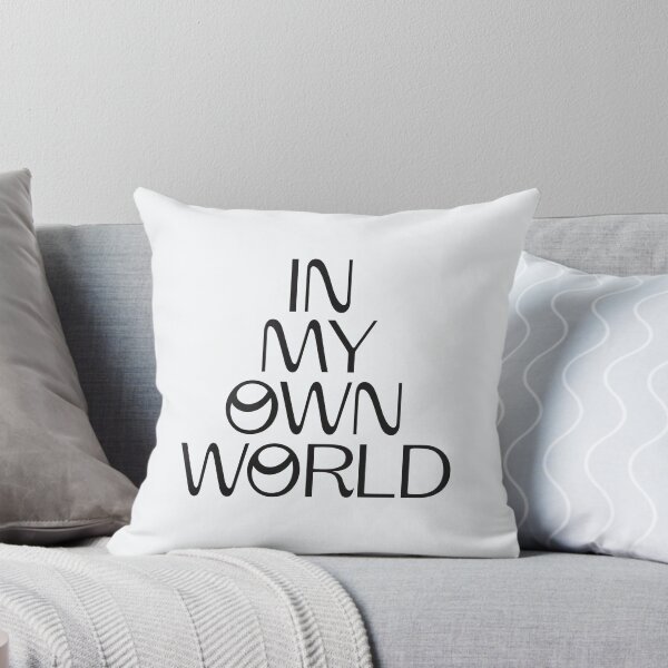 Item preview, In My Own World Minimal Aesthetic Graphic T-Shirt designed and sold by CozyCramStudio.