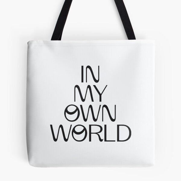 Item preview, In My Own World Minimal Aesthetic Graphic T-Shirt designed and sold by CozyCramStudio.