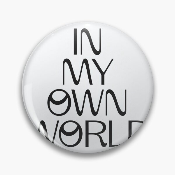 Item preview, In My Own World Minimal Aesthetic Graphic T-Shirt designed and sold by CozyCramStudio.