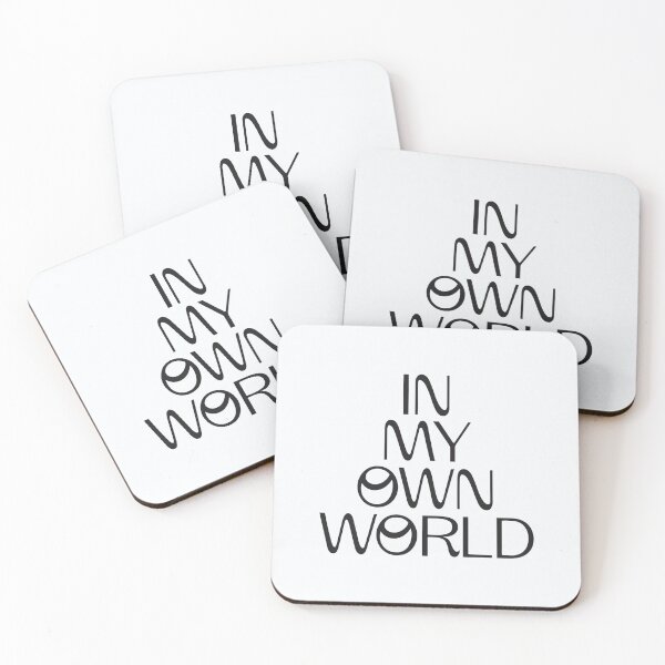 Item preview, In My Own World Minimal Aesthetic Graphic T-Shirt designed and sold by CozyCramStudio.
