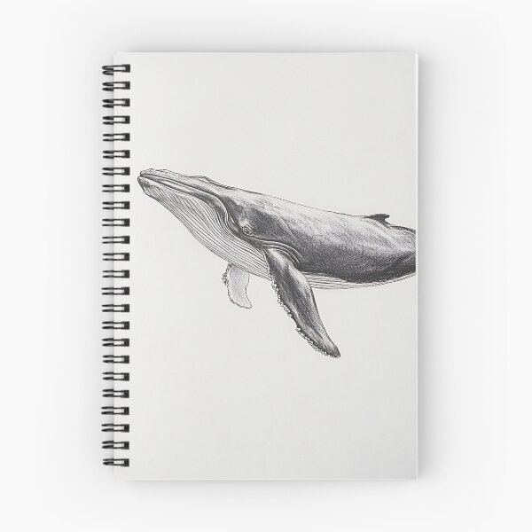 Item preview, Whale pencil drawing designed and sold by Pencil-Art.