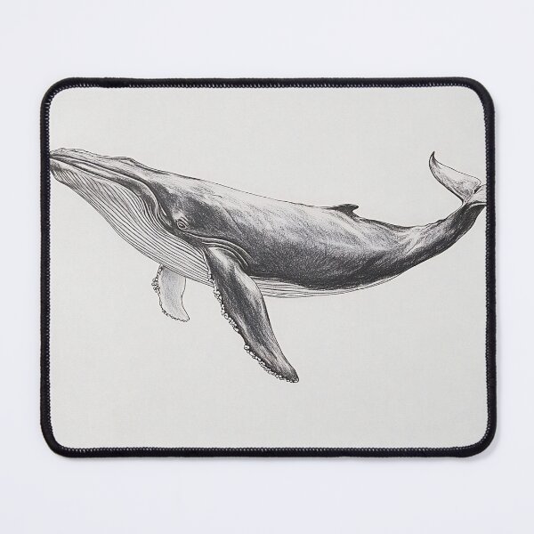 Item preview, Whale pencil drawing designed and sold by Pencil-Art.