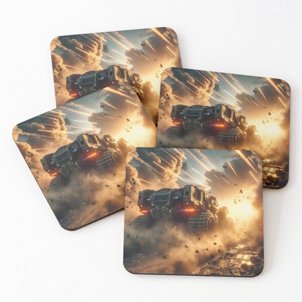 Item preview, Dynamic Armored Beast Fight for Survival Under Catastrophic Sky Illustration designed and sold by MouradStudio.