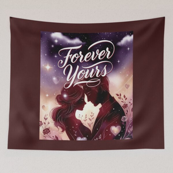 Item preview, Forever Yours Celestial Lovers Silhouette designed and sold by HALYNA070824.