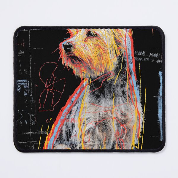 Item preview, Vibrant Yorkshire Terrier Portrait designed and sold by lautir.