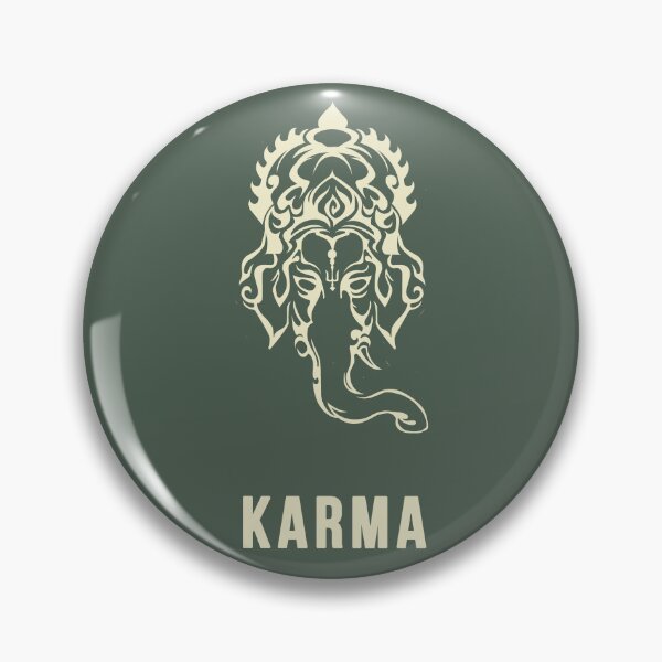 Item preview, Cream Ganesha Tribal Art Karma – Minimalist Aesthetic Yoga Design designed and sold by YogaMEHappy.