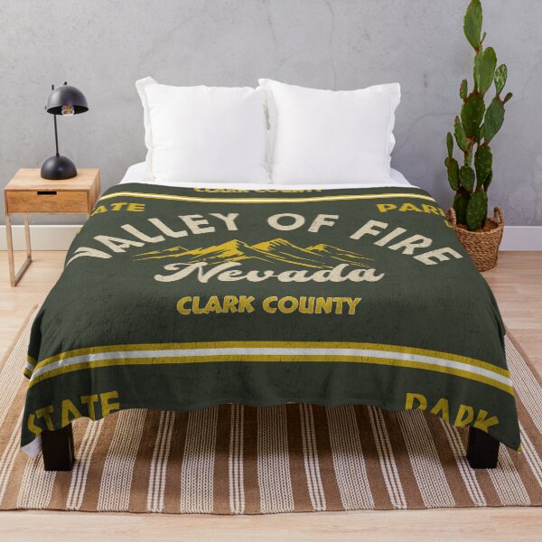 Item preview, Valley of Fire State Park, Clark County, Nevada, badge design designed and sold by Wanderful-roads.