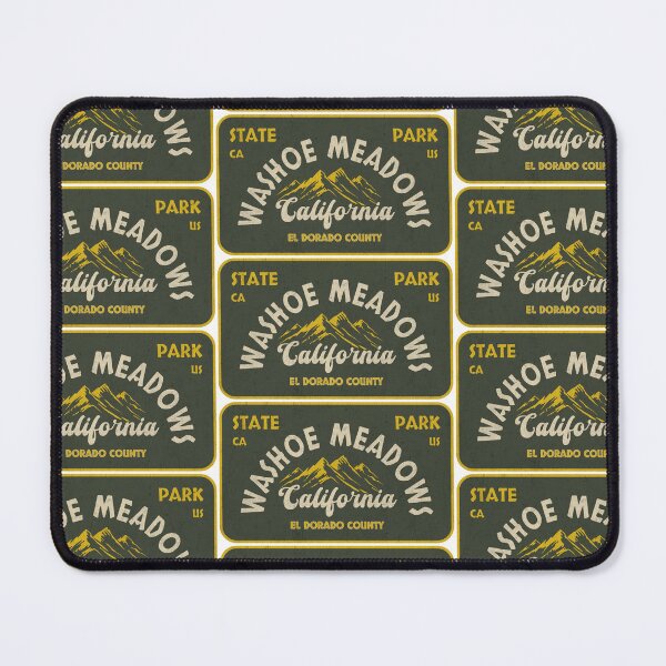 Item preview, Washoe Meadows State Park, El Dorado County, California, badge design designed and sold by Wanderful-roads.