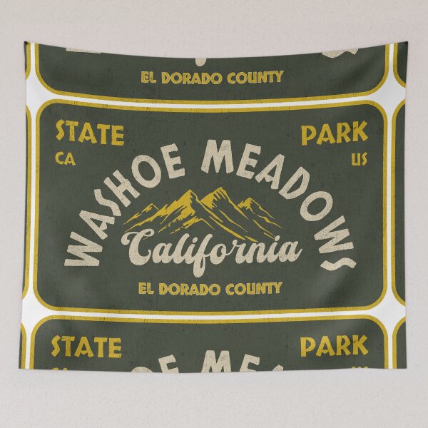 Item preview, Washoe Meadows State Park, El Dorado County, California, badge design designed and sold by Wanderful-roads.