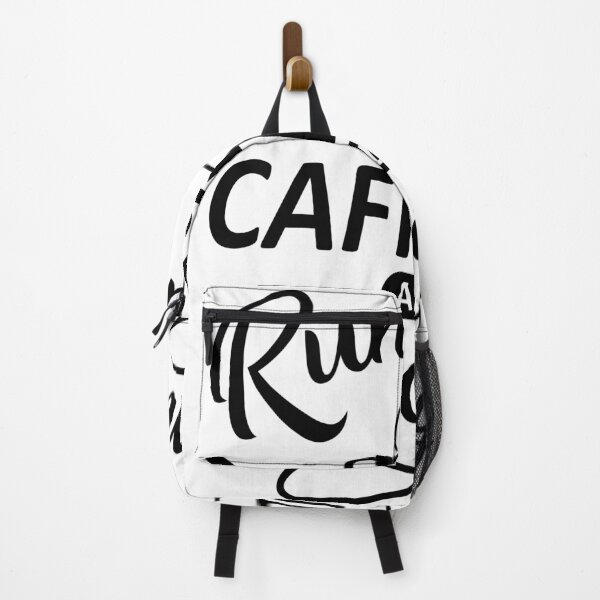 Item preview, Running on Caffeine and Sarcasm Typography Design | Funny Coffee Lover Quote | Sarcastic Humor Gift | Barista Humor Art designed and sold by PnrArtDesign.