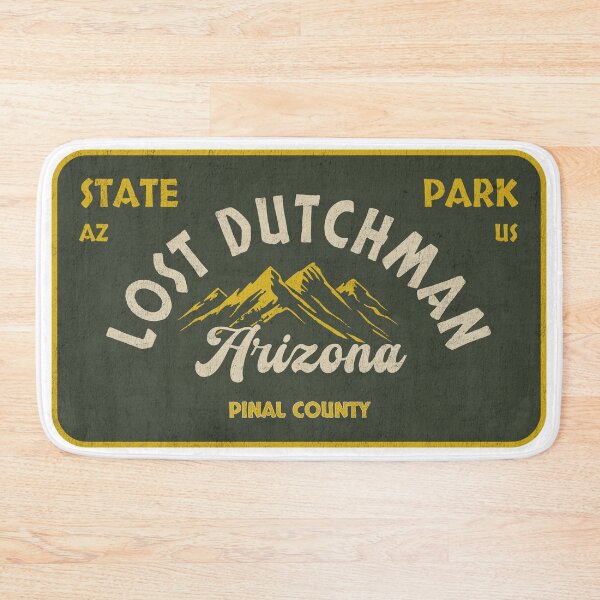 Item preview, Lost Dutchman State Park, Pinal County, Arizona, badge design designed and sold by Wanderful-roads.