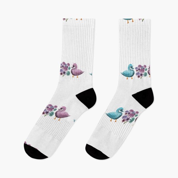 Item preview, Whimsical Swan: Pastel Floral Dream Pattern designed and sold by HopeAndHustle.