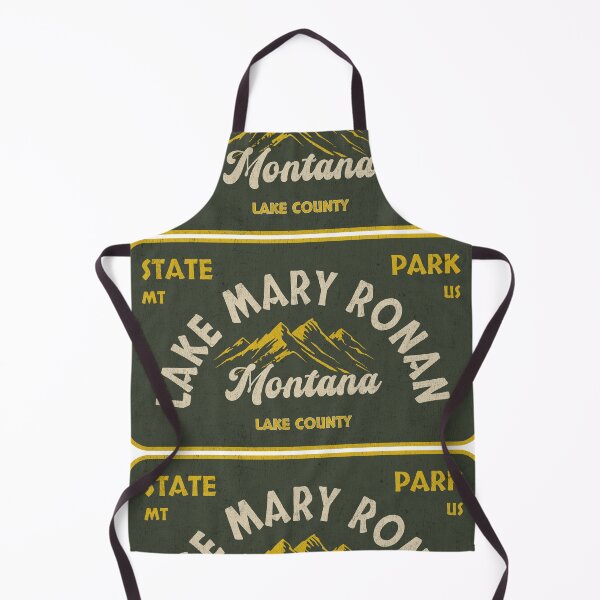 Item preview, Lake Mary Ronan State Park, Lake County, Montana, badge design designed and sold by Wanderful-roads.