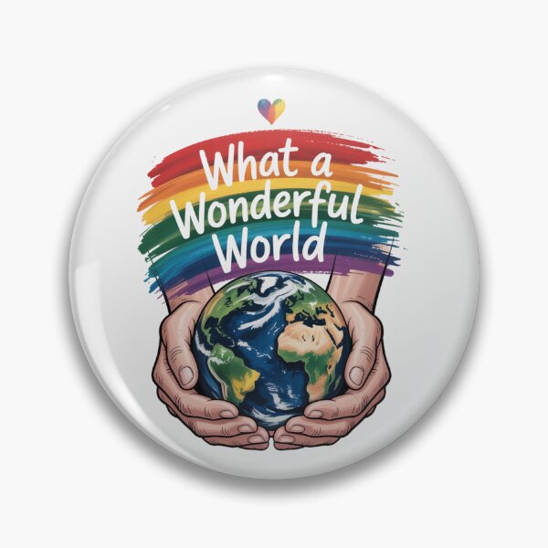 Item preview, What A Wonderful World Earth Day designed and sold by Designdos.